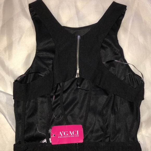 NWT Agaci Sexy Black Dress - Picture 4 of 5